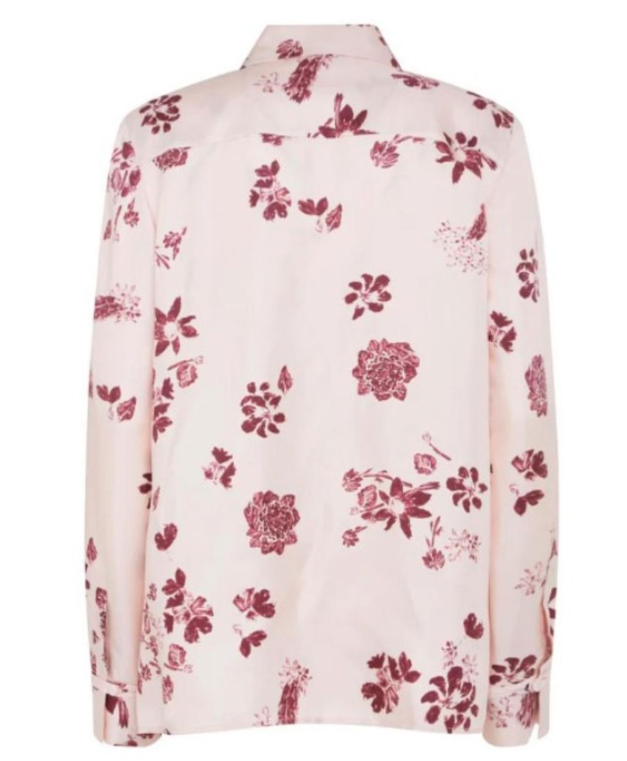 Chrissy Teigen With Love Meghan S02 Floral Silk Shirt