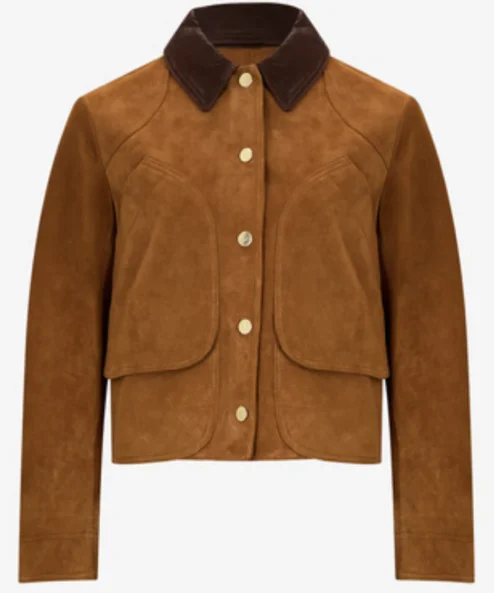 Women's Walters Crop Suede Jacket