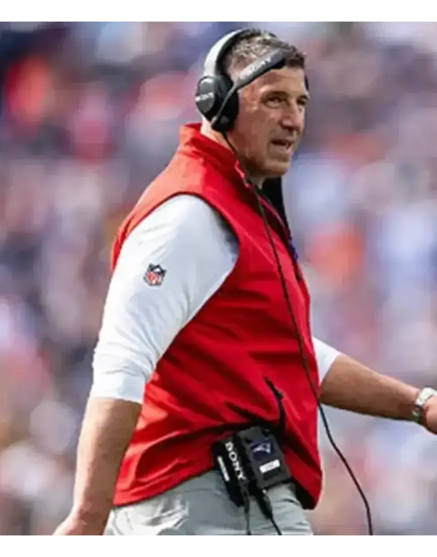 2025 Coach Mike Vrabel New England Patriots Vest