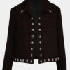 9-1-1 Corinne Massiah Black Studded Jacket