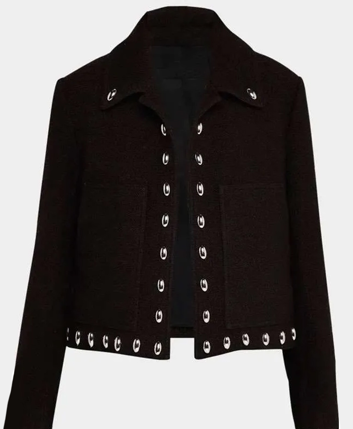 9-1-1 Corinne Massiah Black Studded Jacket