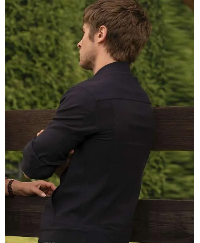 9-1-1 Nashville Tv Series Michael Provost Black Cotton Jacket