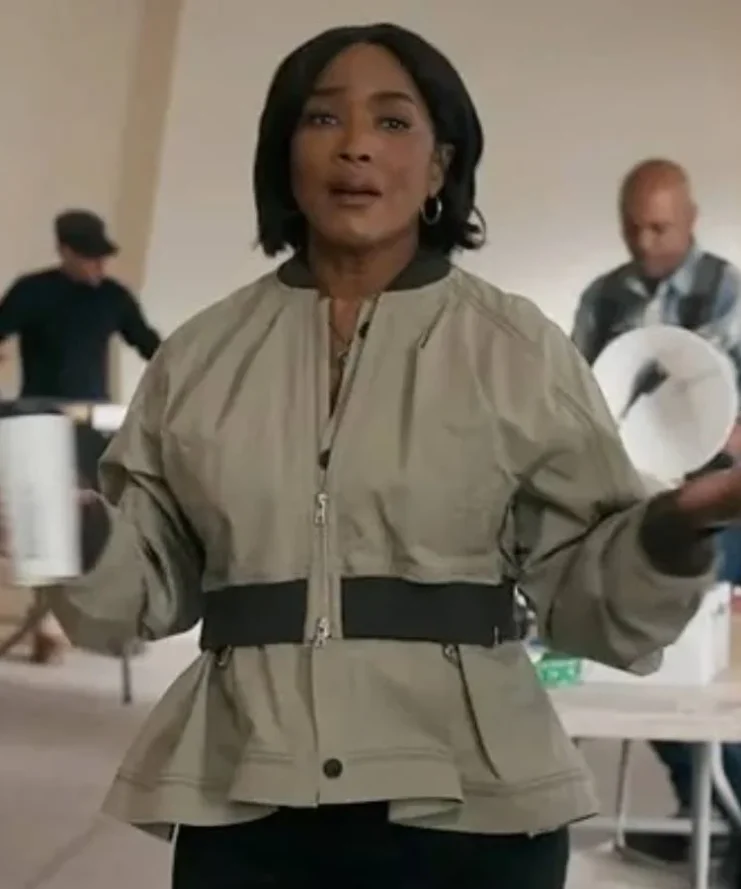 9-1-1 Tv Series Athena Grant Peplum Bomber Jacket