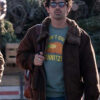 A Very Jonas Christmas Joe Jonas Shearling Jacket