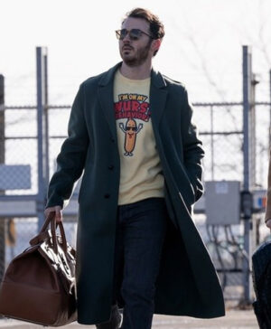 A Very Jonas Christmas Movie Kevin Jonas Green Coat
