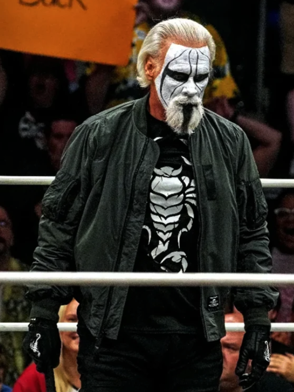 AEW WrestleDream Sting Bomber Jacket