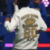 AFL Grand Final 2025 Snoop Dogg White Bomber Jacket