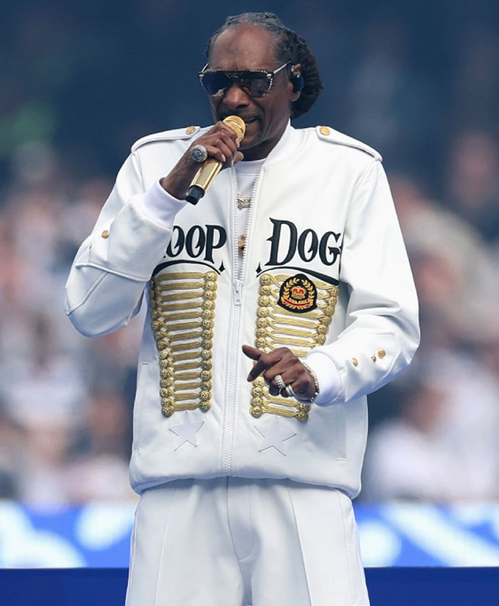 AFL Grand Final Snoop Dogg White Jacket