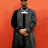 Abdul Carter Red Carpet Black Coat