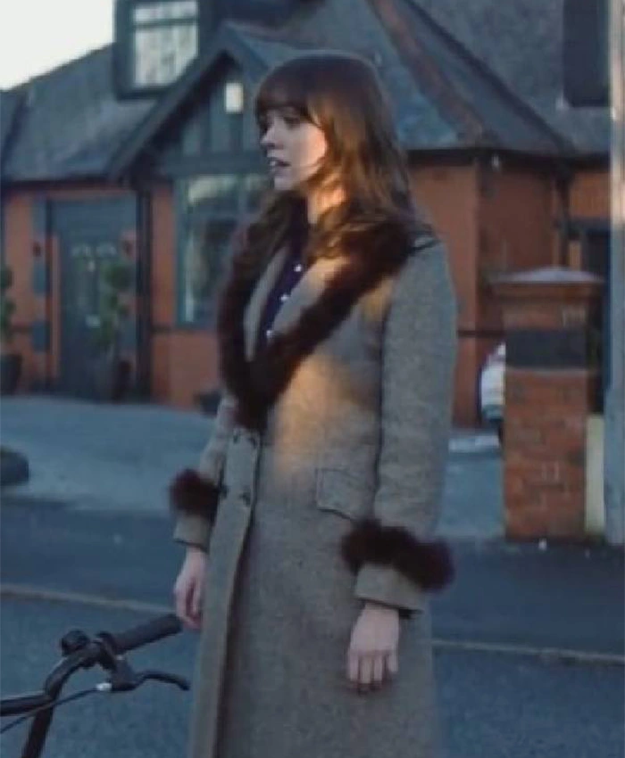 Aimee Lou Film Club S01 Wood Long Coat For Sale