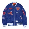 Alpha Industries New York Knicks MA-1 Bomber Jacket