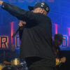 American Rapper Chuck D Jimmy Kimmel Live Black Jacket