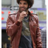 Anchorman 2 The Legend Continues Drake Brown Leather Jacket