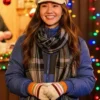 Anna Zhang A Cherry Pie Christmas Blue Jacket