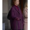 Ashley Williams An Alpine Holiday Purple Coat For Sale