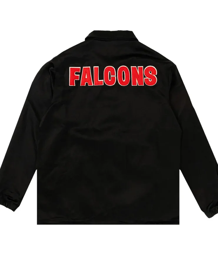 Atlanta Falcons Black Windbreaker Jacket Men and Women