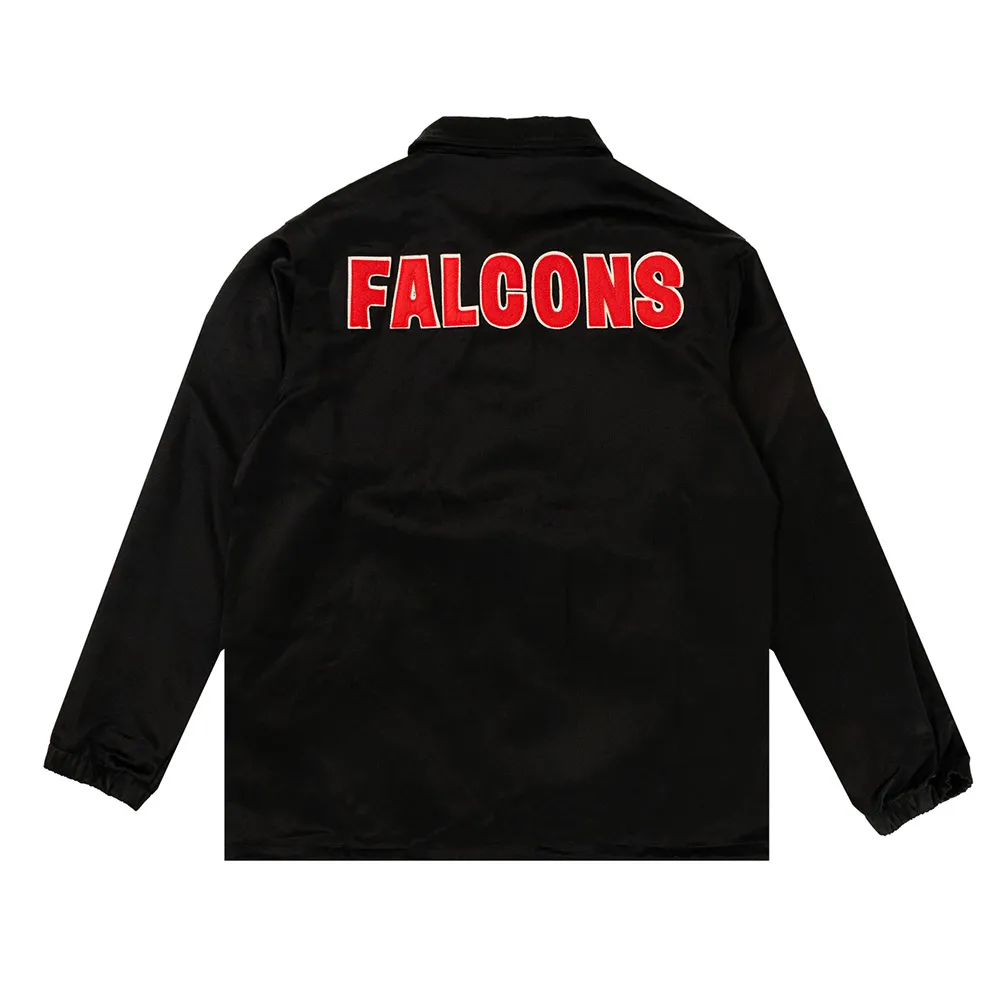 Atlanta Falcons Black Windbreaker Jacket Men and Women