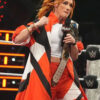 Becky Lynch Monday Night RAW Orange Coat