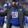 Brian Daboll New York Giants Black Bomber Jacket