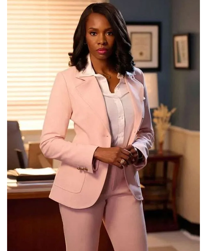Brilliant Minds S02 Tamberla Perry Pink Suit