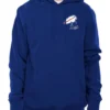 Buffalo Bills New Era Billustration Josh Allen Blue Hoodie