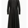 Buy Liv Tyler PFW Black Leather Coat
