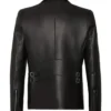 Buy Zayn Malik Eyes Closed Black Leather Jacket