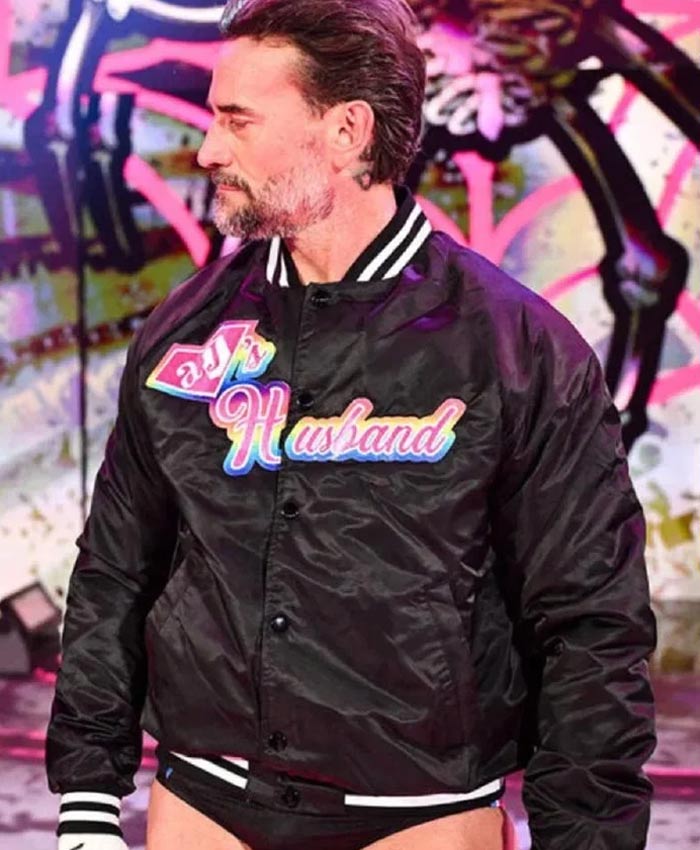 CM Punk AJ’s Husband Jacket