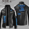 Cafe Racer Detroit Lions Leather Jacket