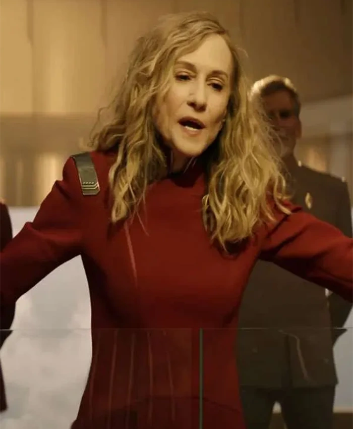 Captain Nahla Ake Star Trek Starfleet Academy S01 Red Jacket For Sale