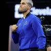 Carlos Alcaraz Team Europe Laver Cup 2025 Blue Jacket