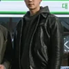 Cashero Kang Sang-woong Black Leather Jacket