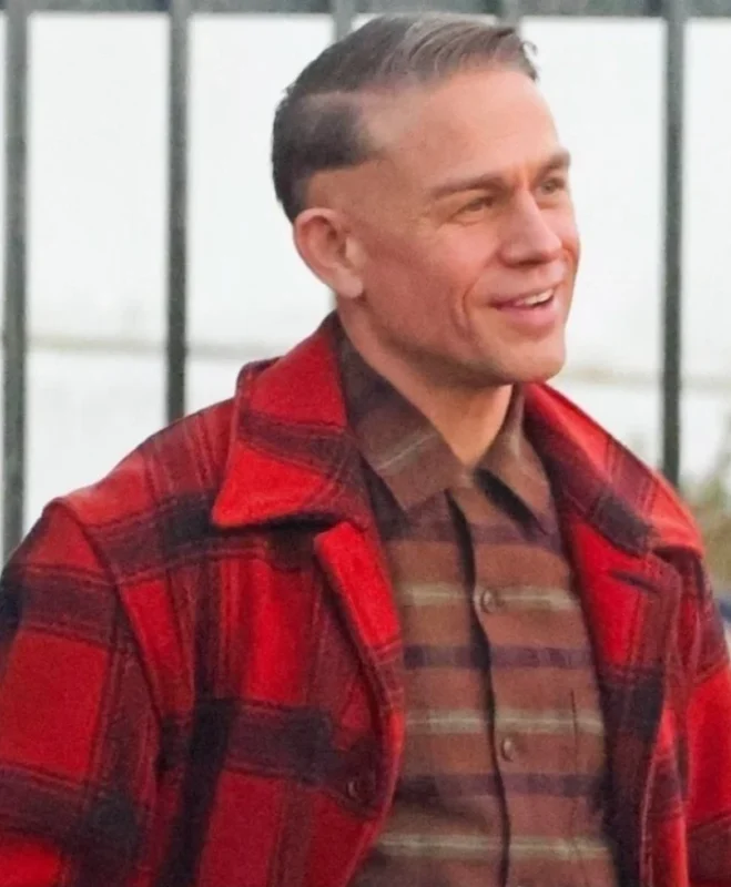 Charlie Hunnam Monster The Ed Gein Story Plaid Jacket