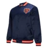 Chicago Bears Double Down Satin Jacket