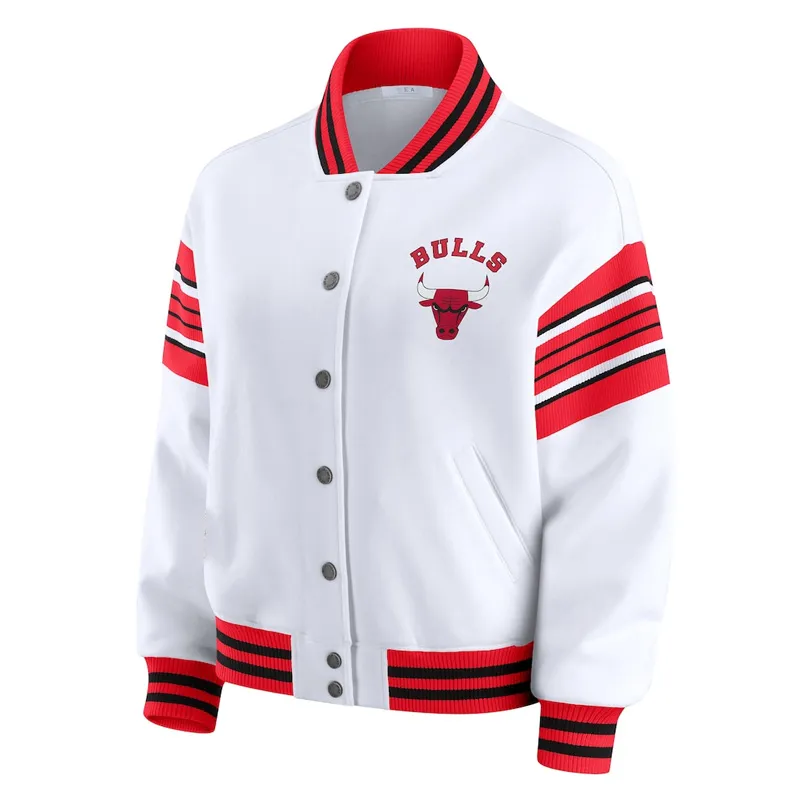 Chicago Bulls Fleece stripe Jacket