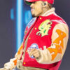 Chris Brown Breezy Bowl XX Tour 2025 Patches Varsity Bomber Jacket