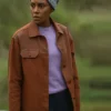 Christine Adams Hijack S02 Brown Jacket