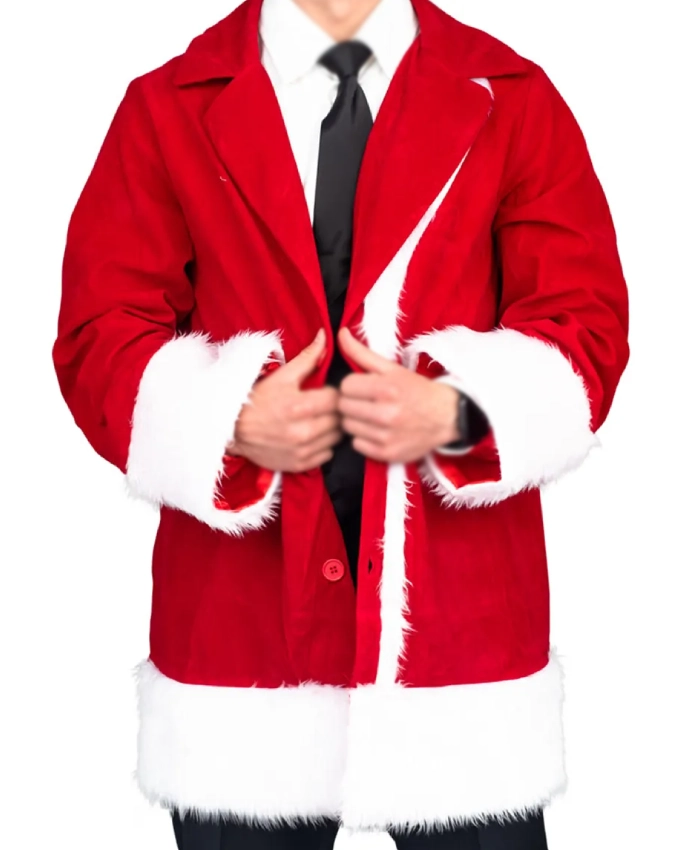 Christmas Vacation Clark Griswold Costume Wool Coat For Sale