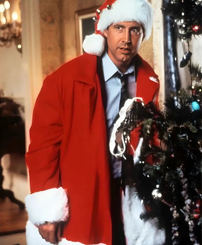 Christmas Vacation Clark Griswold Costume Wool Coat