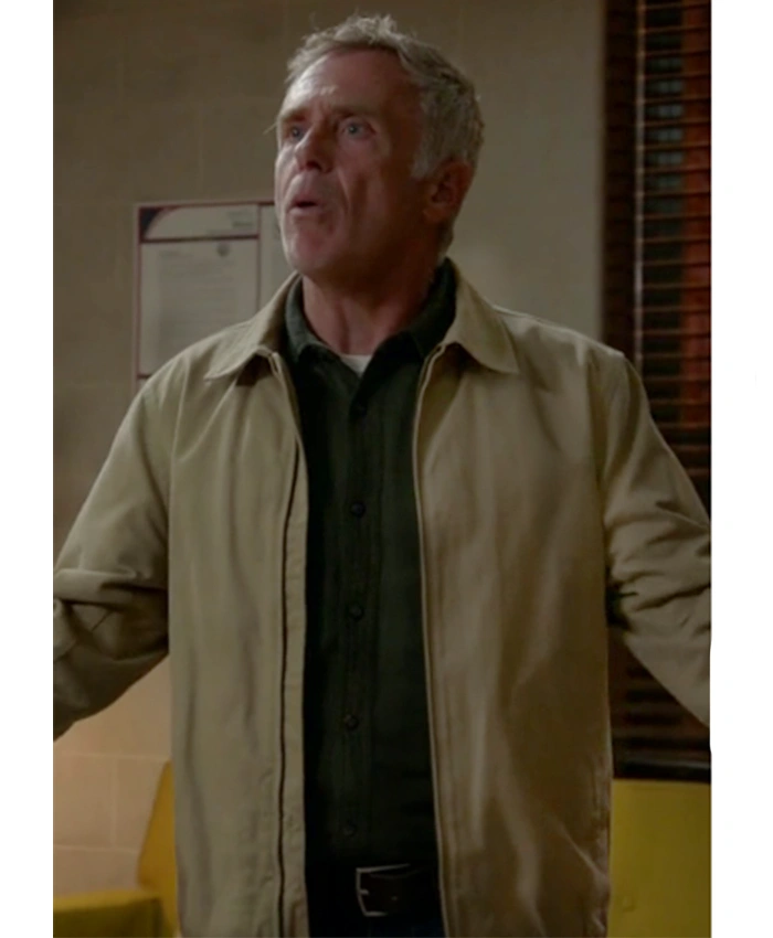 Christopher Herrmann Chicago Fire S14 Beige Jacket
