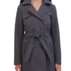 Cindy Herrmann Chicago Fire S14 Dark Grey Coat For Sale