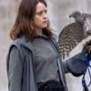 Claire Foy H Is for Hawk Grey Vest