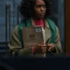 Clare-Hope Ashitey Hijack S02 Green Coat