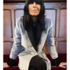Claudia Winkleman Celebrity Traitors 2025 Belted Blazer