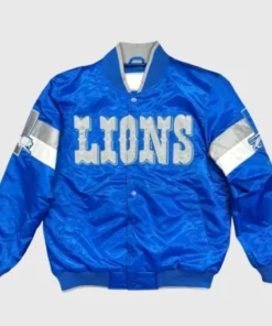 Costco Lions Starter Blue Jacket