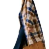 D’Arcy Carden Nobody Wants This S02 Plaid Long Coat For Sale