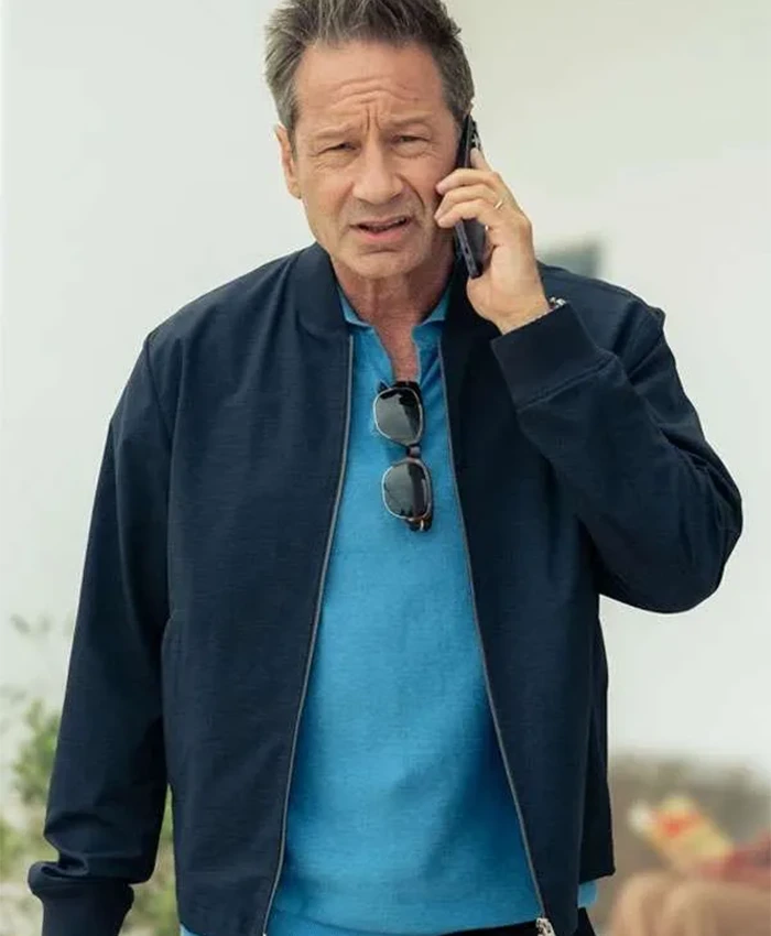 David Duchovny Malice S01 Bomber Jacket