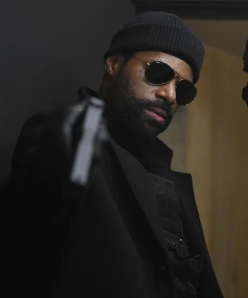 DeVaughn Nixon Ice Fall Black Coat For Sale