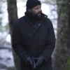 DeVaughn Nixon Ice Fall Black Cotton Coat