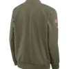 Detroit Lions Salute To Service Olive Bomber Jacket For Sale